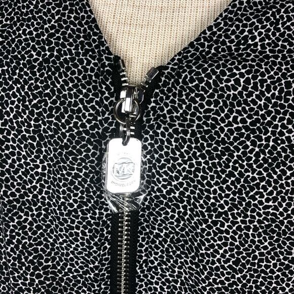 NWT Michael Kors Zipper Top Size Medium - Picture 3 of 7